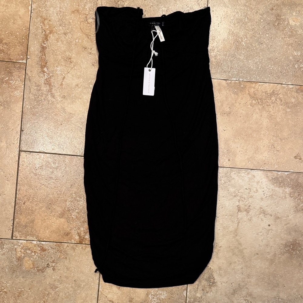 Final Touch Black Dress - size M